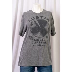 Austin Record Music Capital tshirt sz M